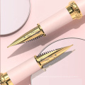 0.5mm F Nib Andstal ink Pen Fountain Metal Cute Green Gold Body Luxury Fountain Pen  For writing